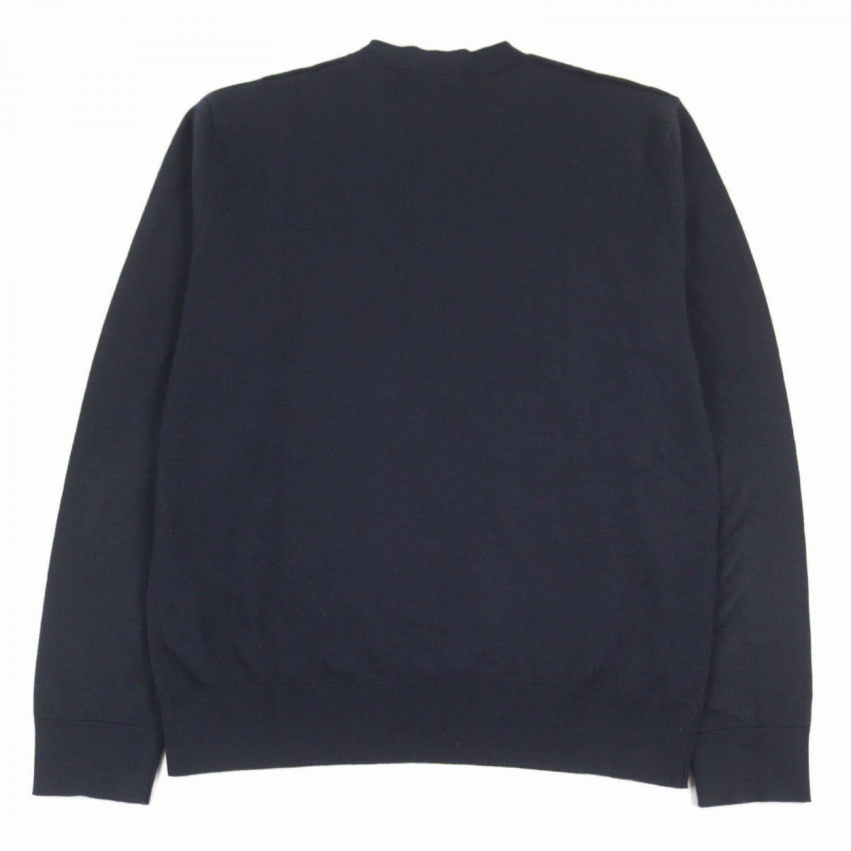 HERMES knit Main: 60% cashmere, Main: 40% cotton Navy mens M