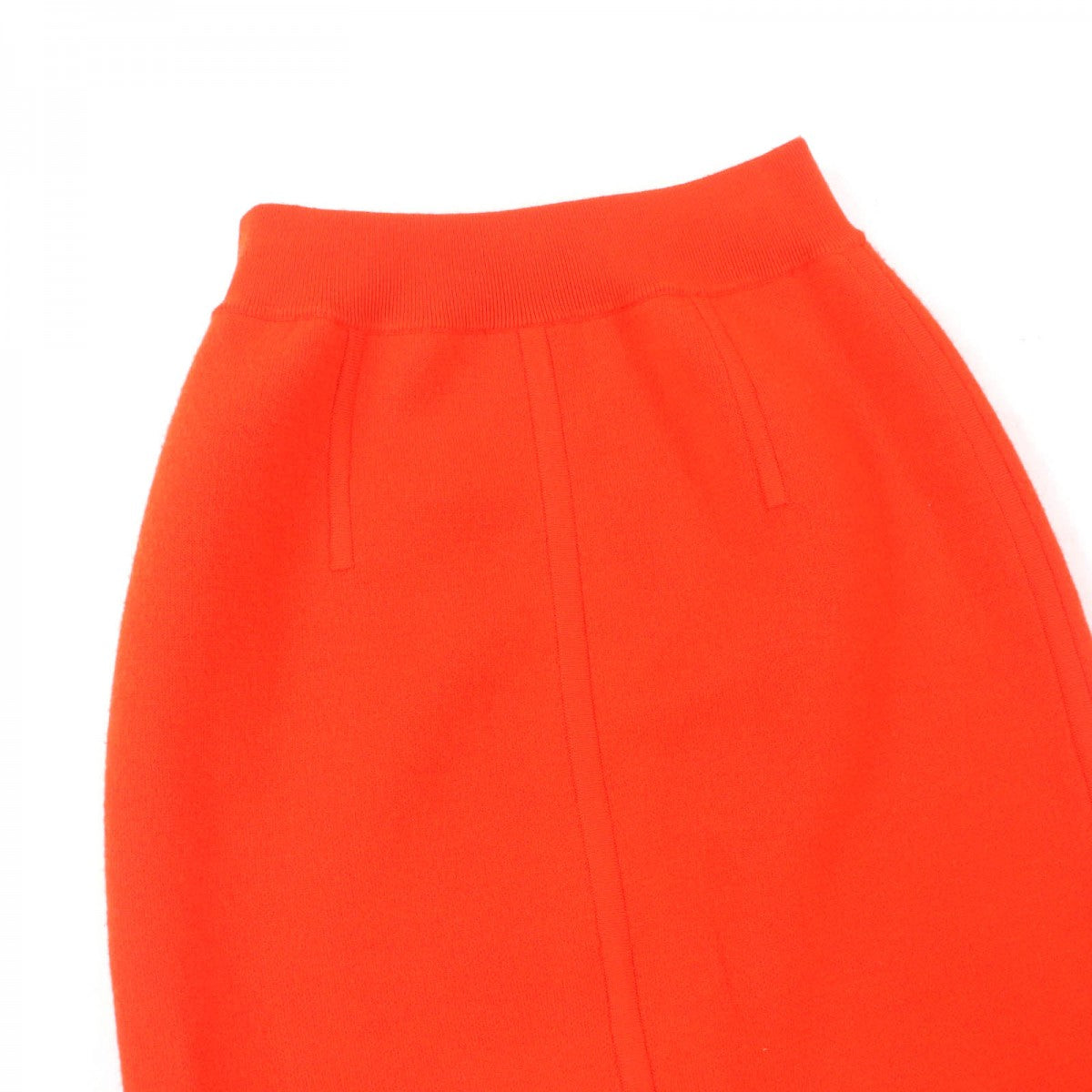 HERMES skirt 3H2300D2 Main: 88% wool, Main: 10% cashmere, Main: 2% polyurethane, Part: 84% wool, Part: 9% cashmere Orange Women 38
