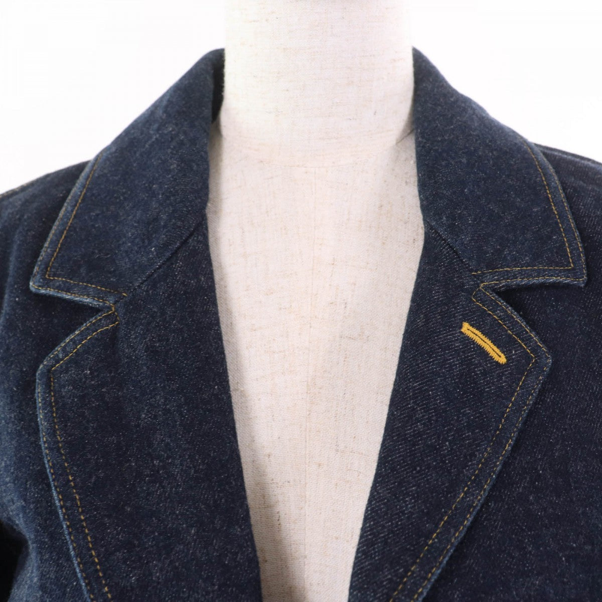 CHANEL Denim Jacket Main: 100% cotton Indigo Women No size listed