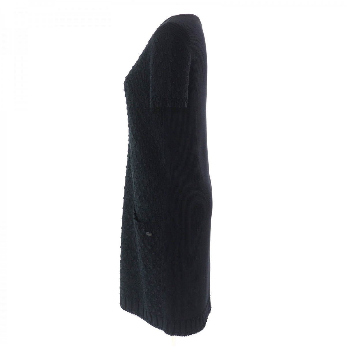 CHANEL one piece P58595 Main: 65% cotton, Main: 28% cupra, Main: 7% polyamide black Women 42