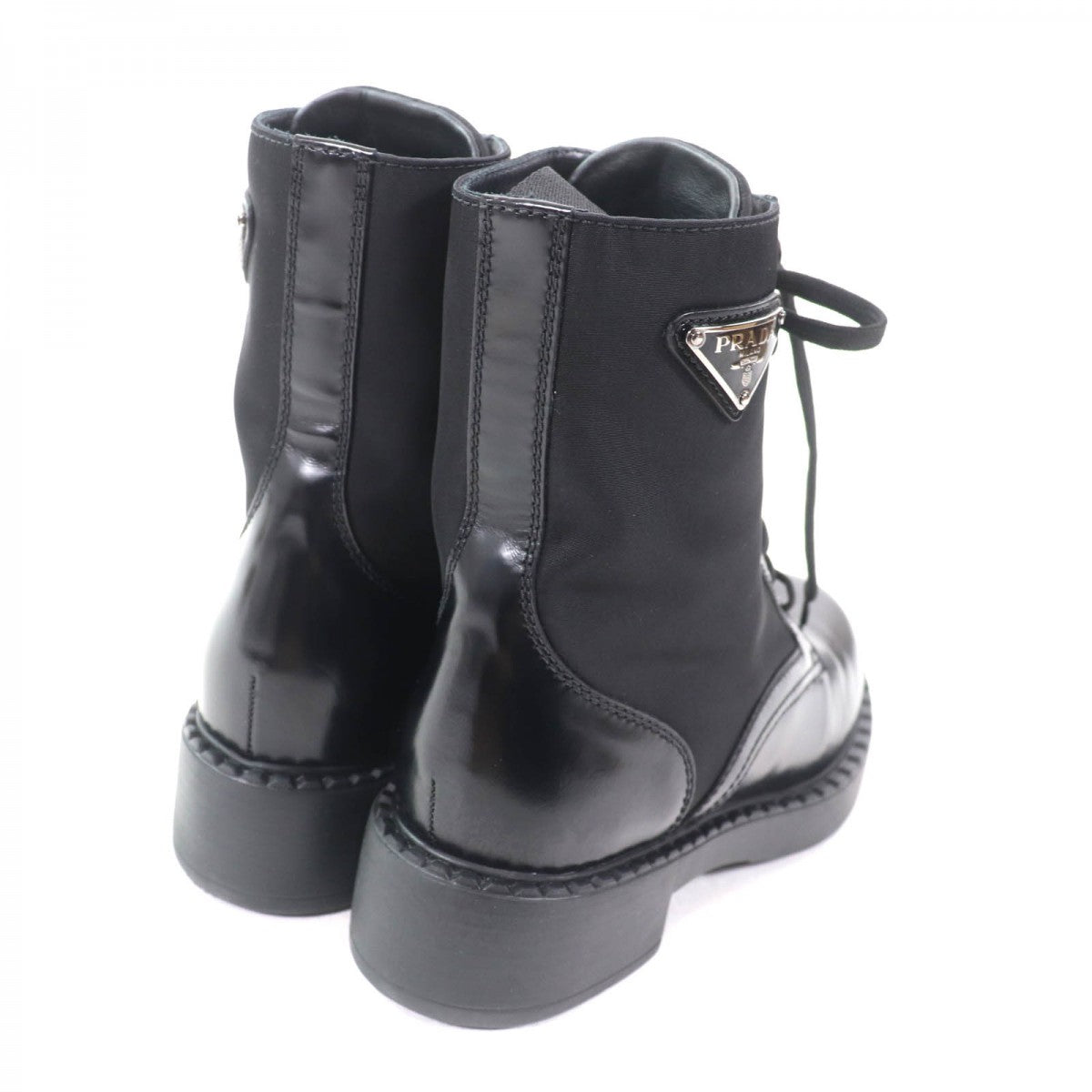 PRADA short boots 1T782M Main: Brushed leather black Women 37