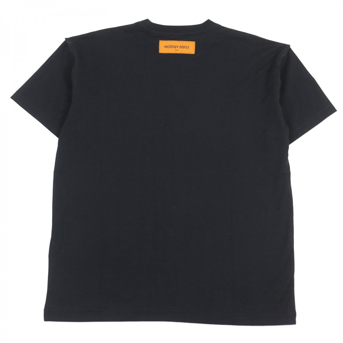 LOUIS VUITTON Short sleeve T-shirt HOY10W Main: 100% cotton Black White mens S