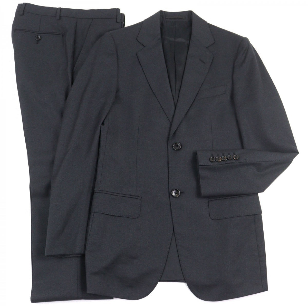 GUCCI suit 337687 wool gray 7-44R