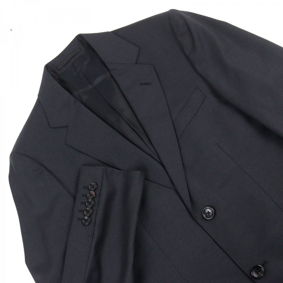GUCCI suit 337687 wool gray 7-44R