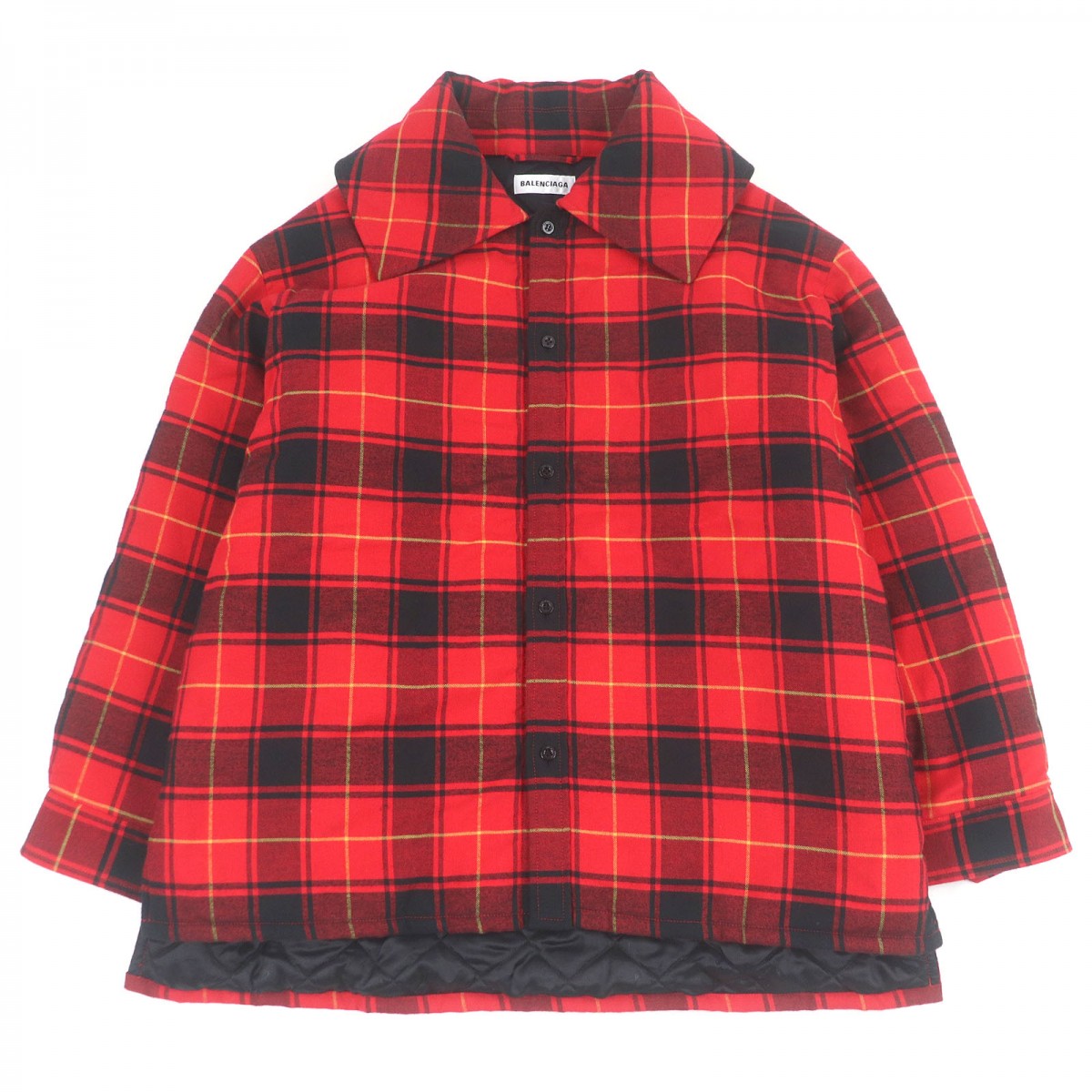 BALENCIAGA coat 594886 cotton Red 34