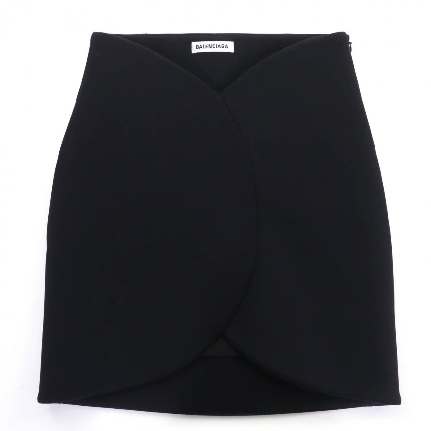 BALENCIAGA Mini skirt 662987 Rayon black 34