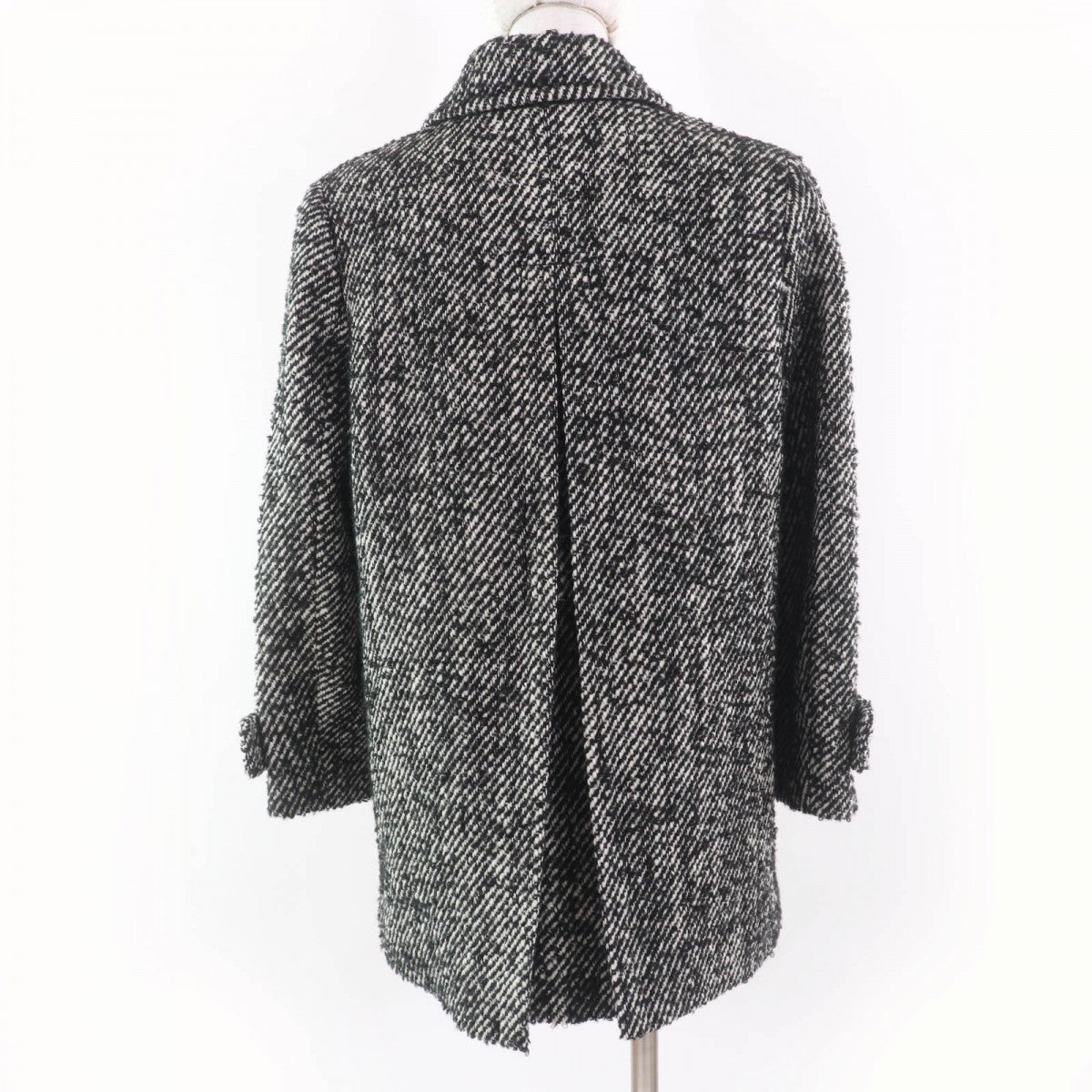BURBERRY LONDON coat Main: 65% wool, 17% acrylic, 13% mohair, 5% nylon, lining: cupra Black type Women 38