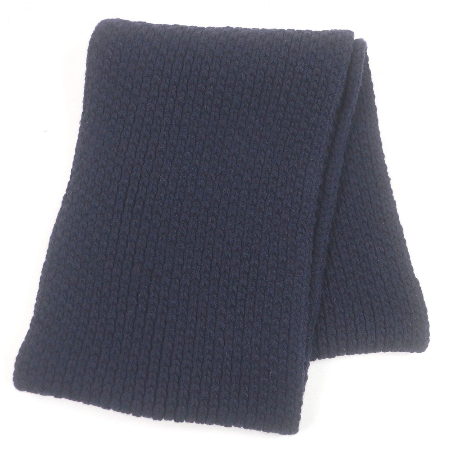HERMES Snood cashmere Navy