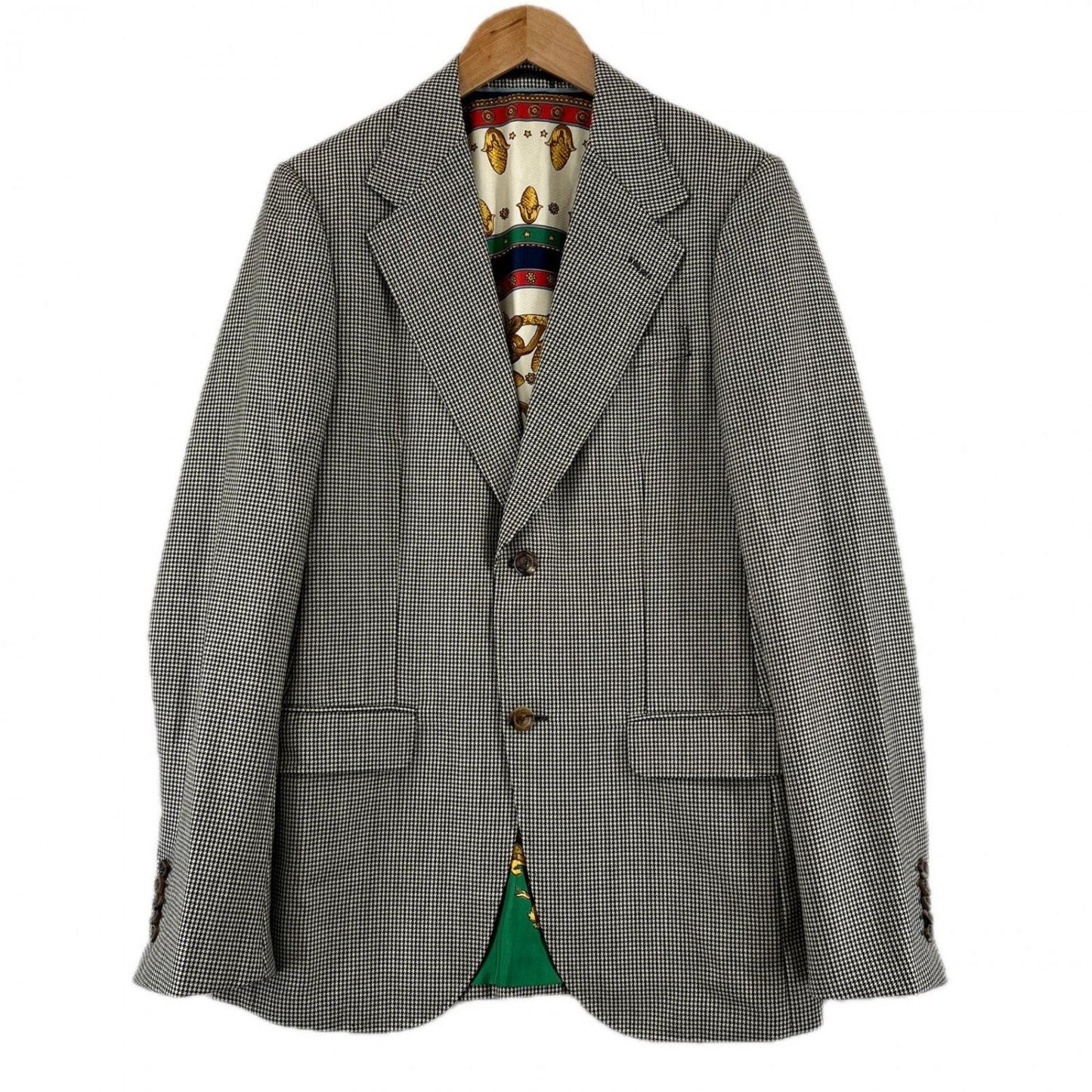 GUCCI tailored jacket 574351 wool Multi 44