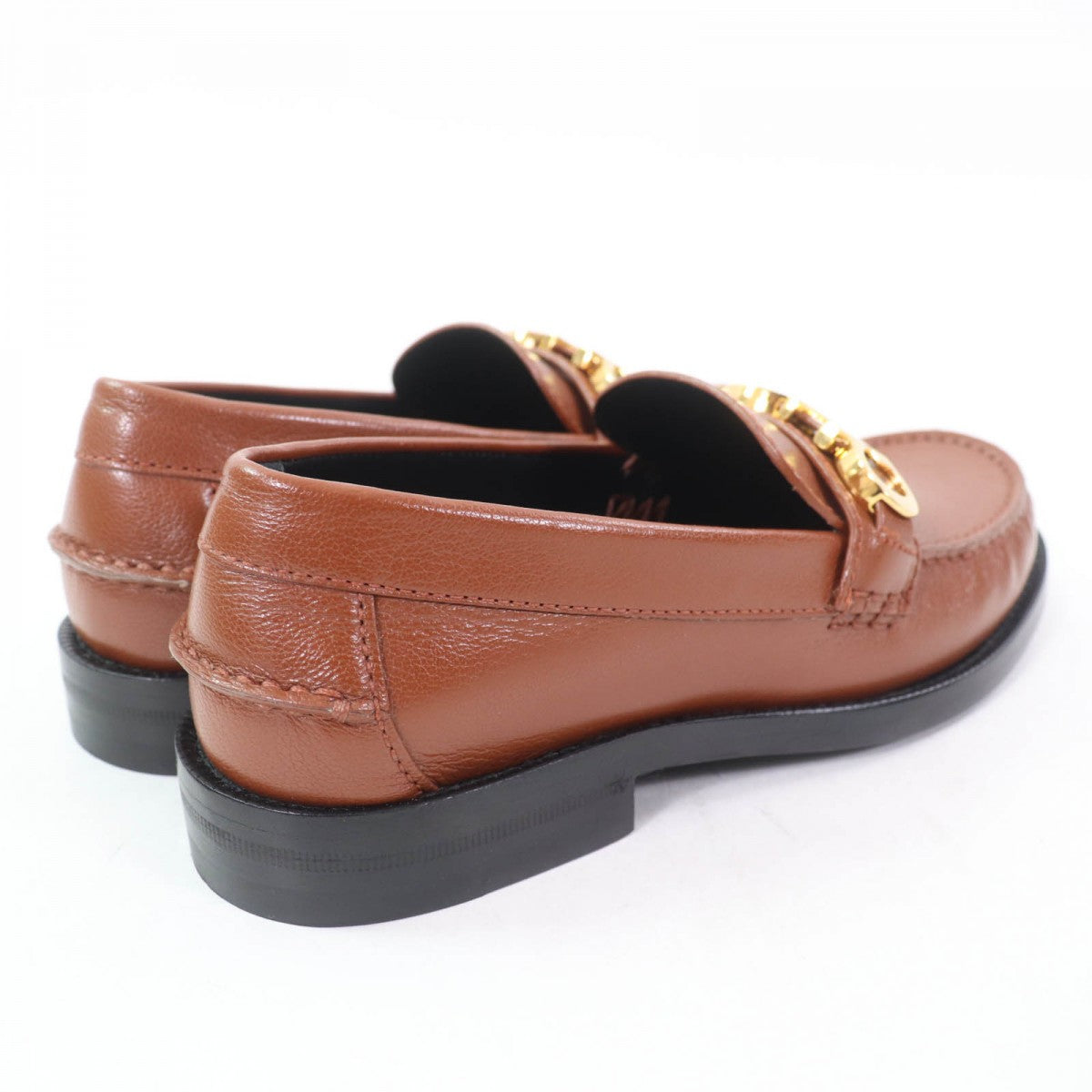 GUCCI loafers 700036 Main: Leather Brown Women 35