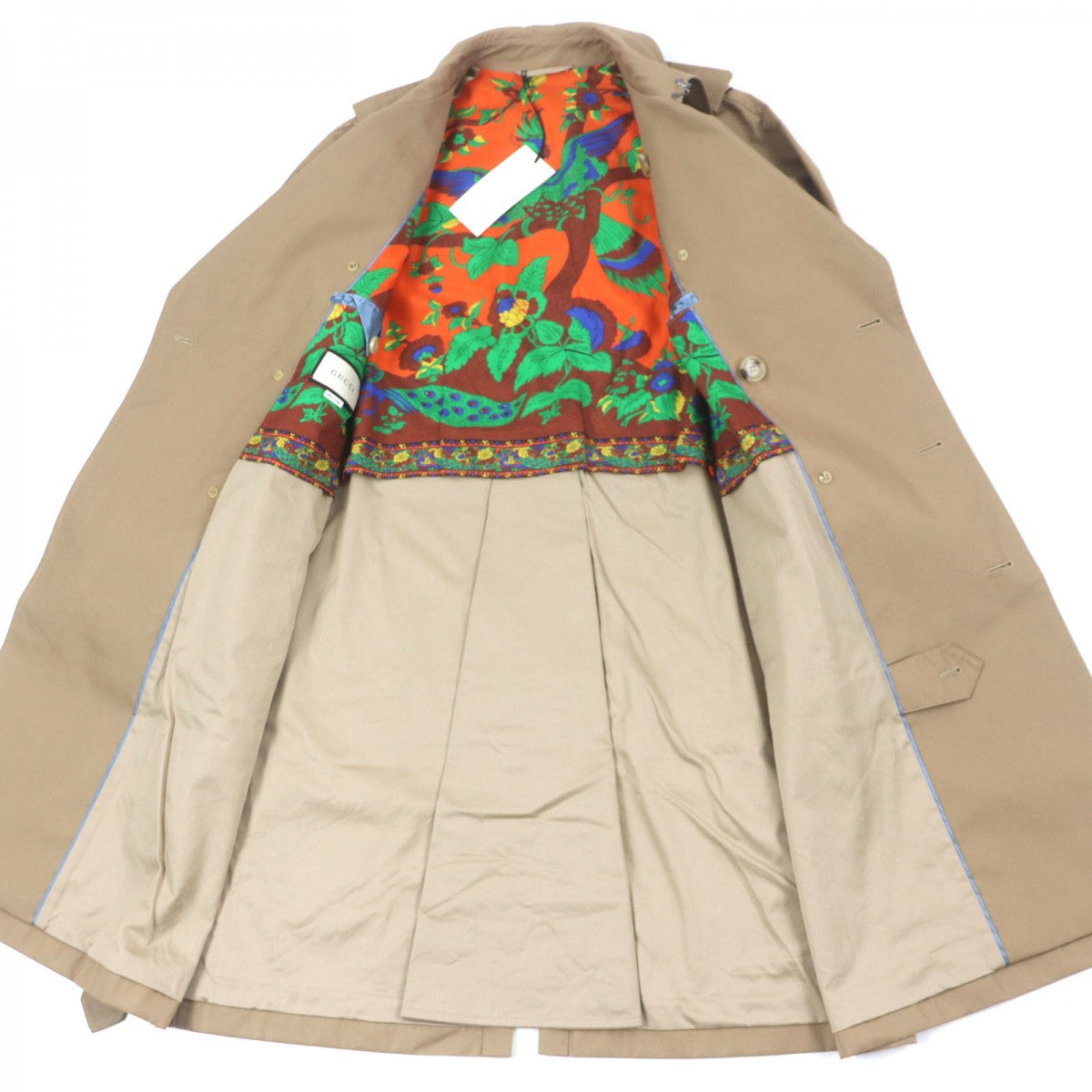 GUCCI trench coat 452368 cotton beige 46
