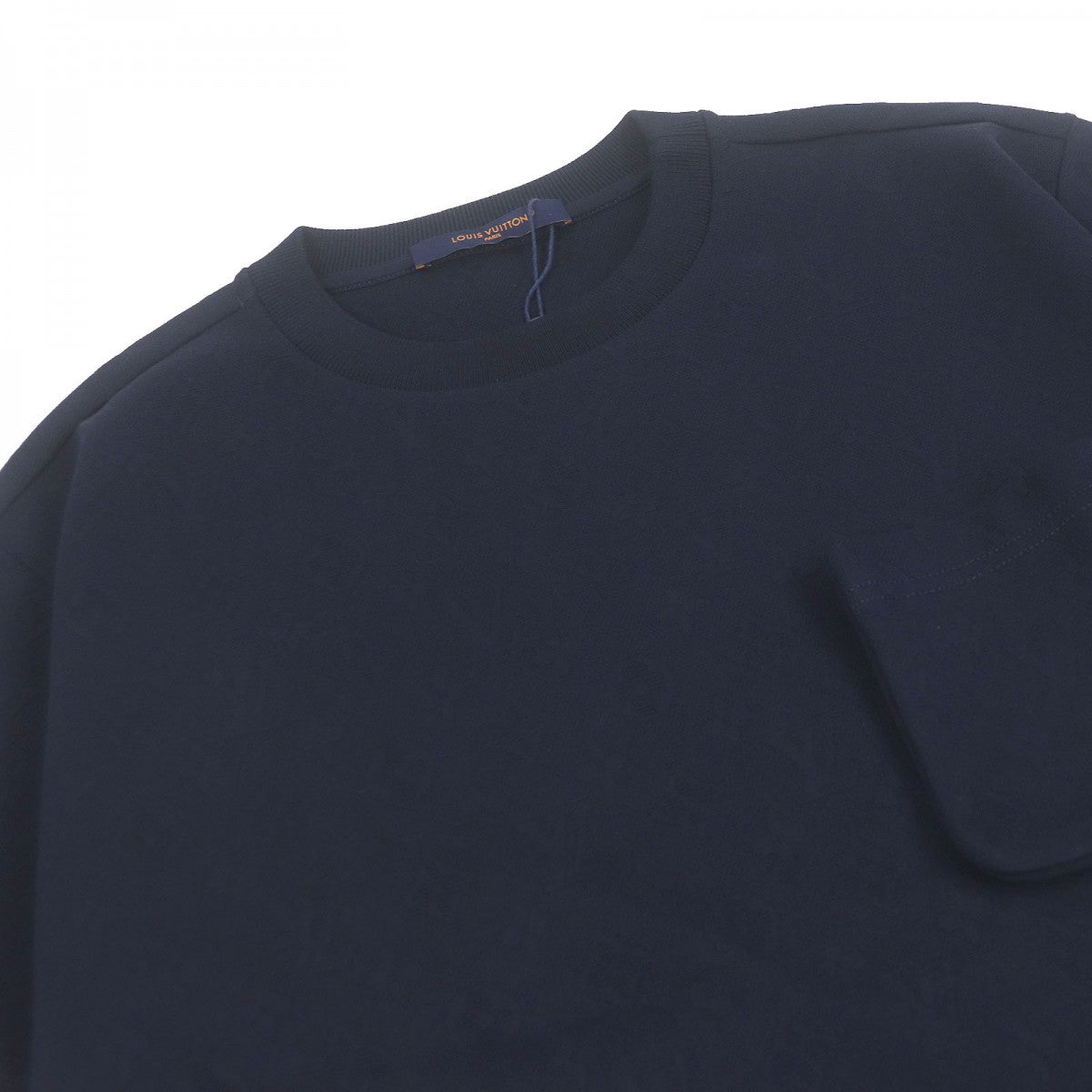 LOUIS VUITTON Short sleeve T-shirt 1AFBAF cotton Navy PiquÃ© cotton T-shirt S