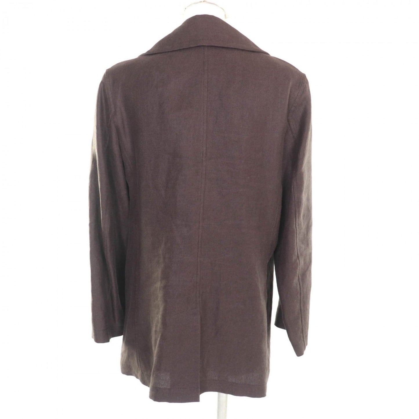 HERMES Jacket linen Brown 36