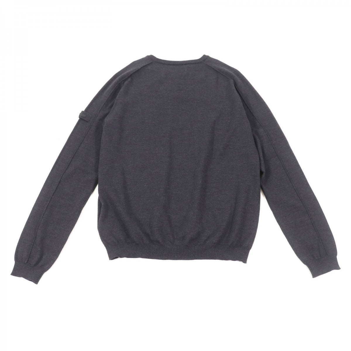 PRADA knit UMA615 wool gray 50