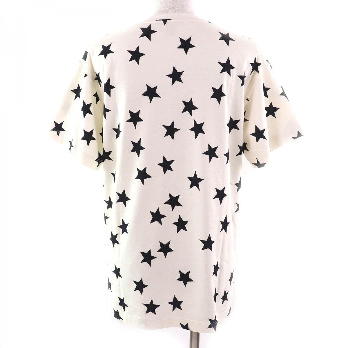 LOUIS VUITTON Short sleeve T-shirt 1AA9WZ cotton Ivory black S