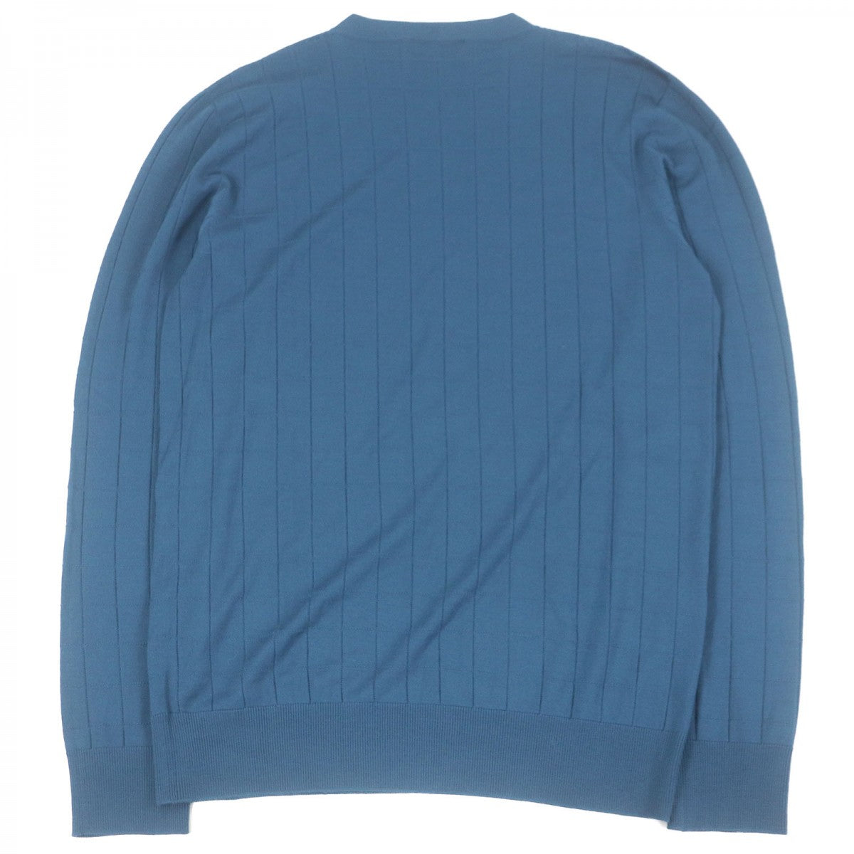 HERMES knit wool blue S