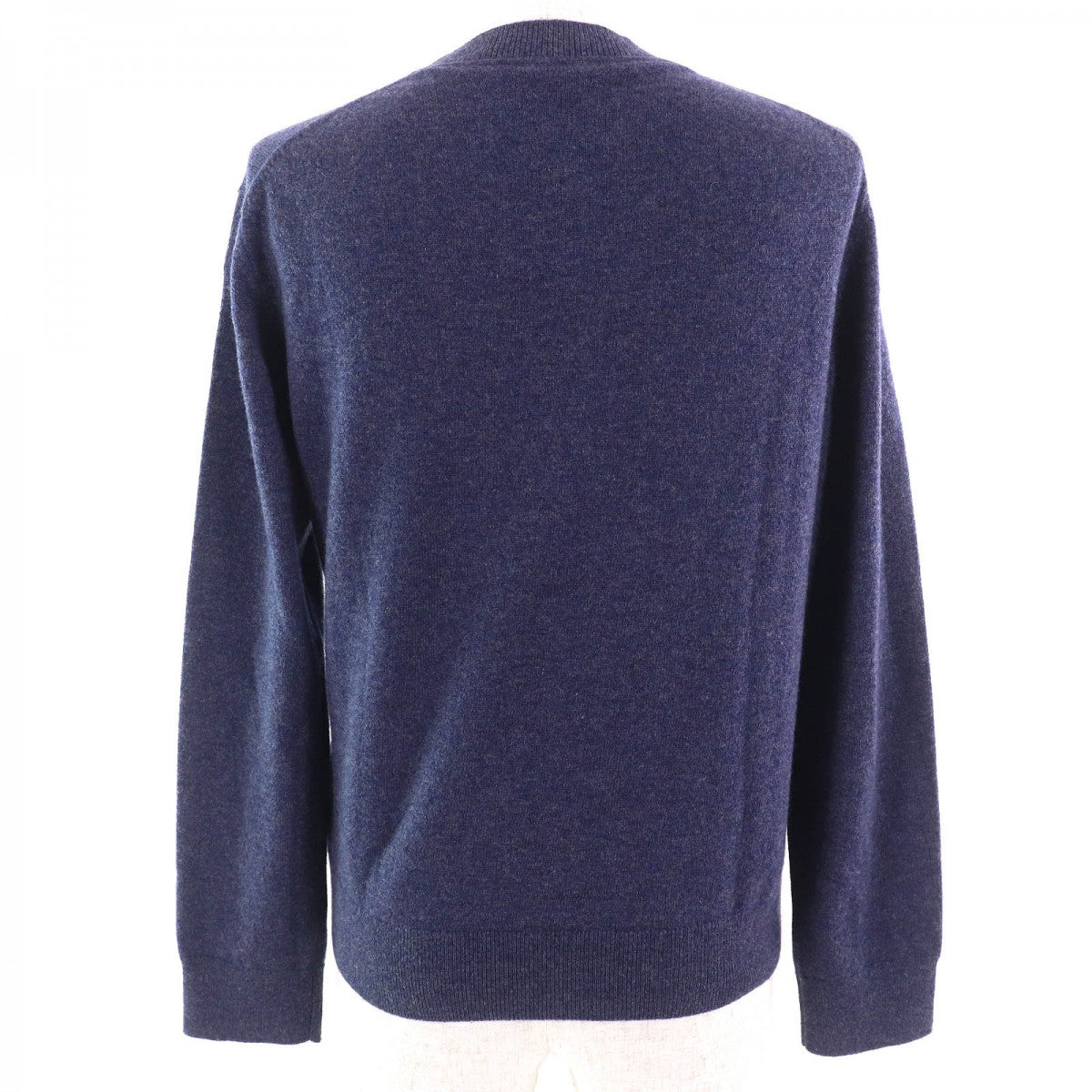 HERMES knit 2604D1 cashmere Navy type 40