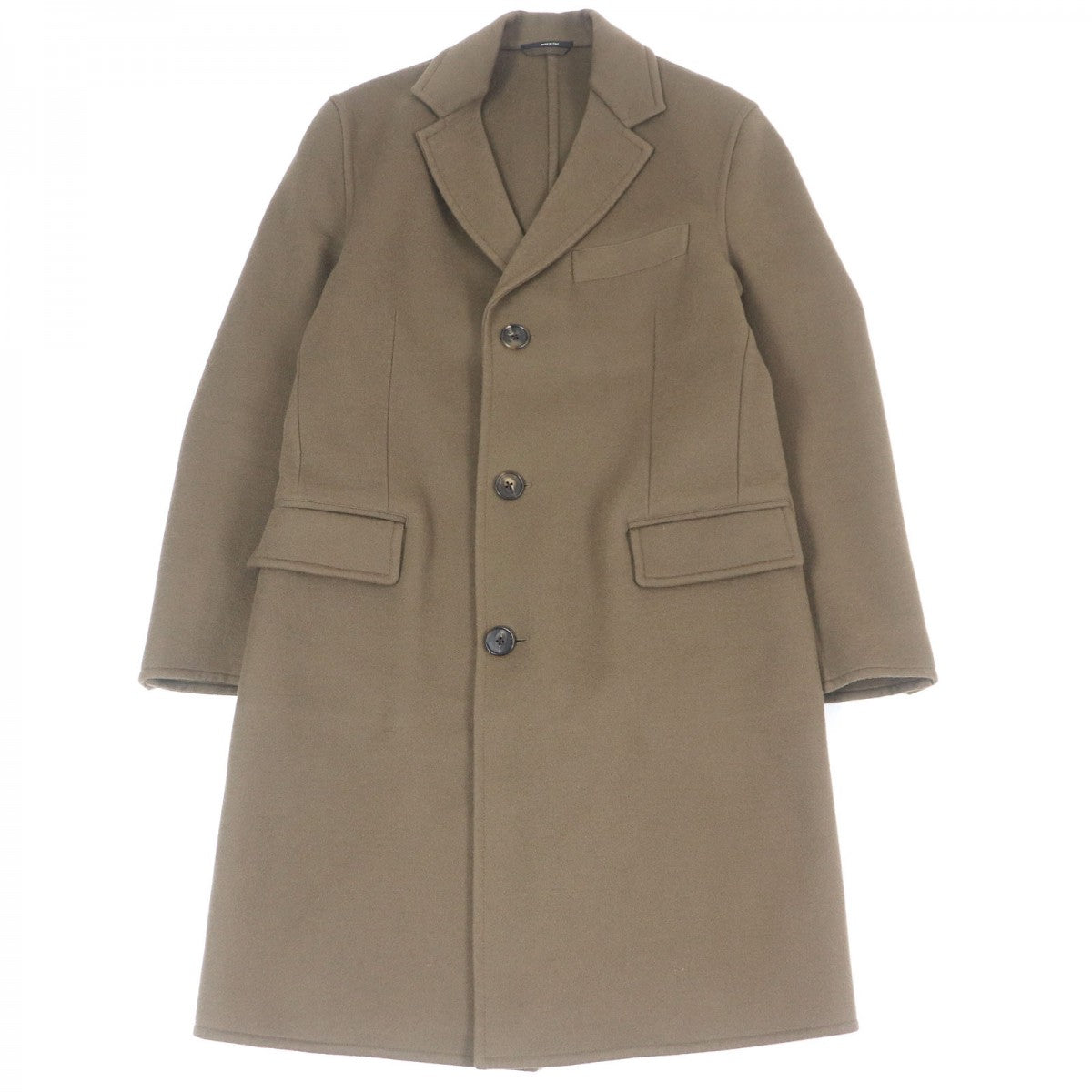HERMES Chester coat cashmere Brown 48