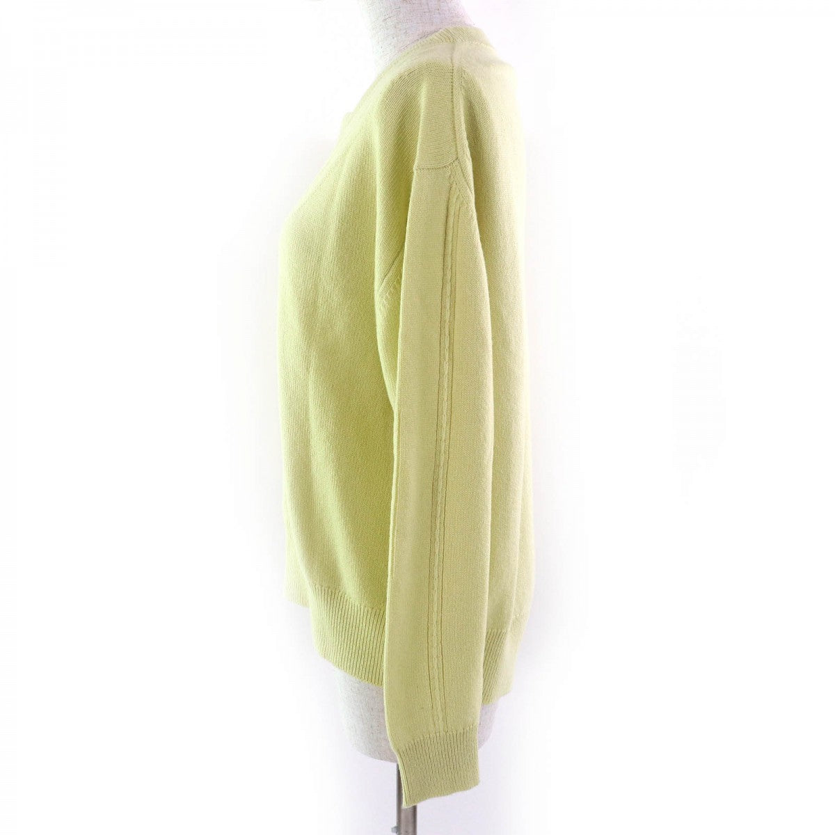 HERMES knit 2H2603D1 cashmere Yellow type 38