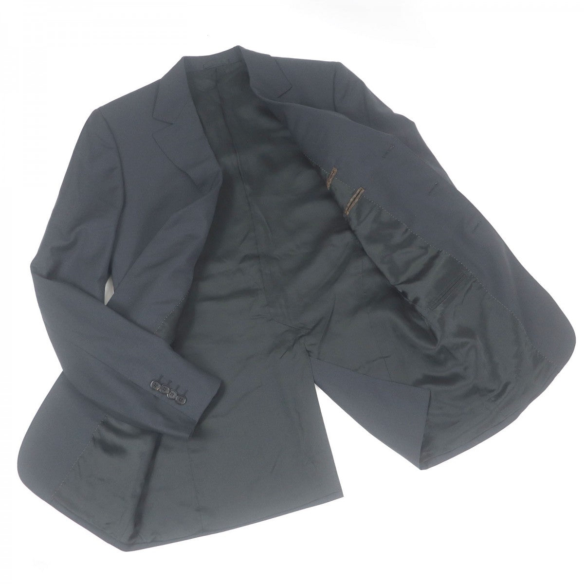 LOUIS VUITTON suit wool Dark gray 46