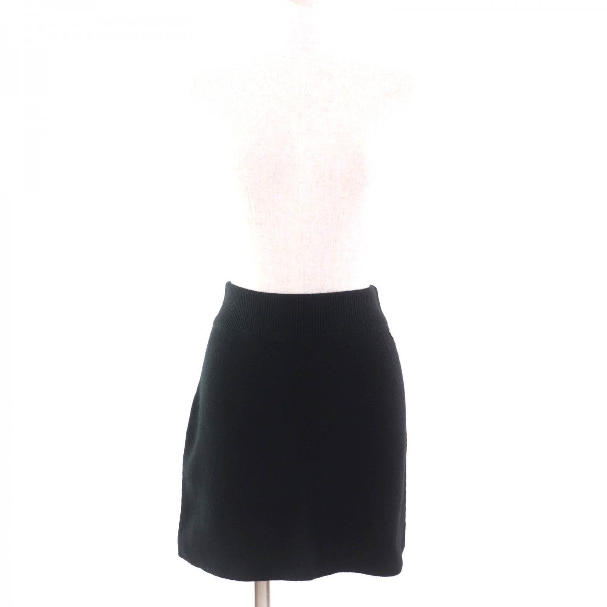 HERMES Mini skirt 2H2300D1 cashmere black 34