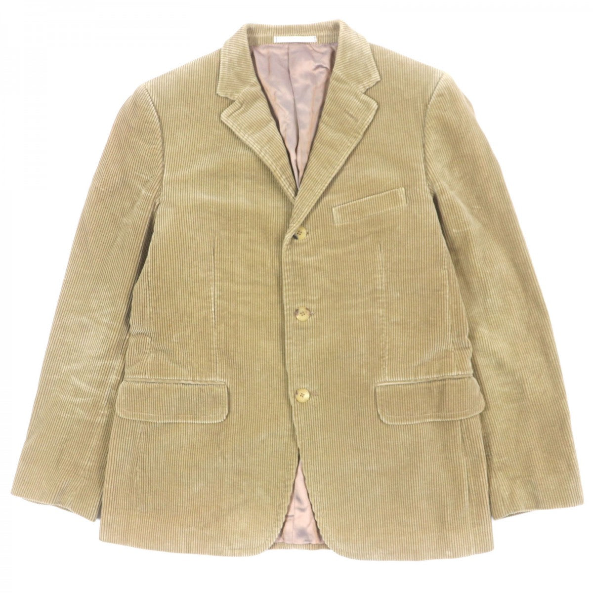 GUCCI tailored jacket cotton beige 50