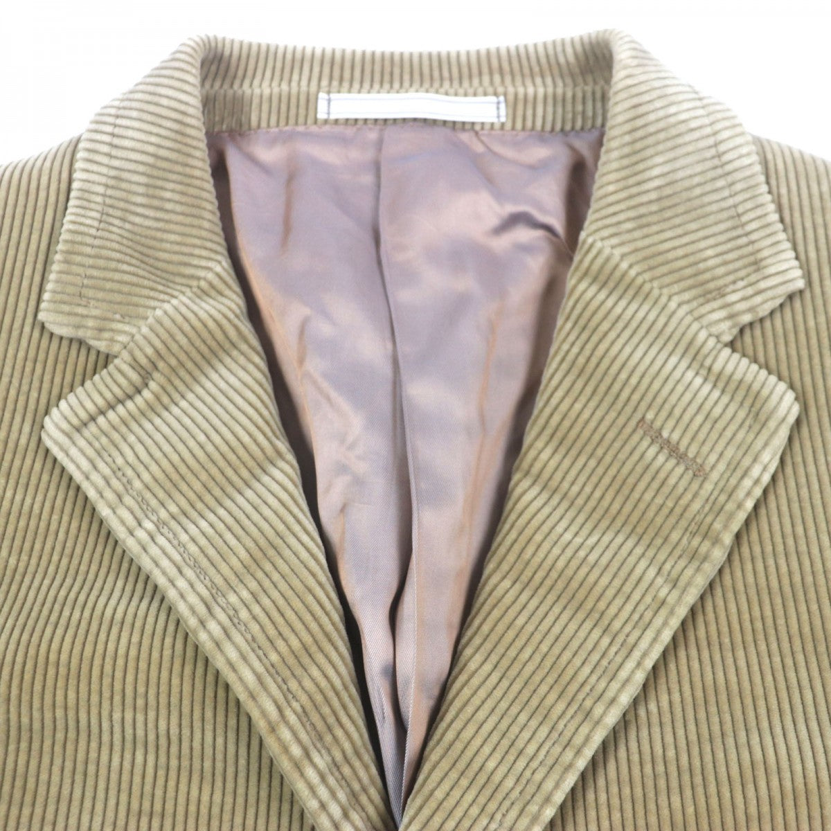 GUCCI tailored jacket cotton beige 50