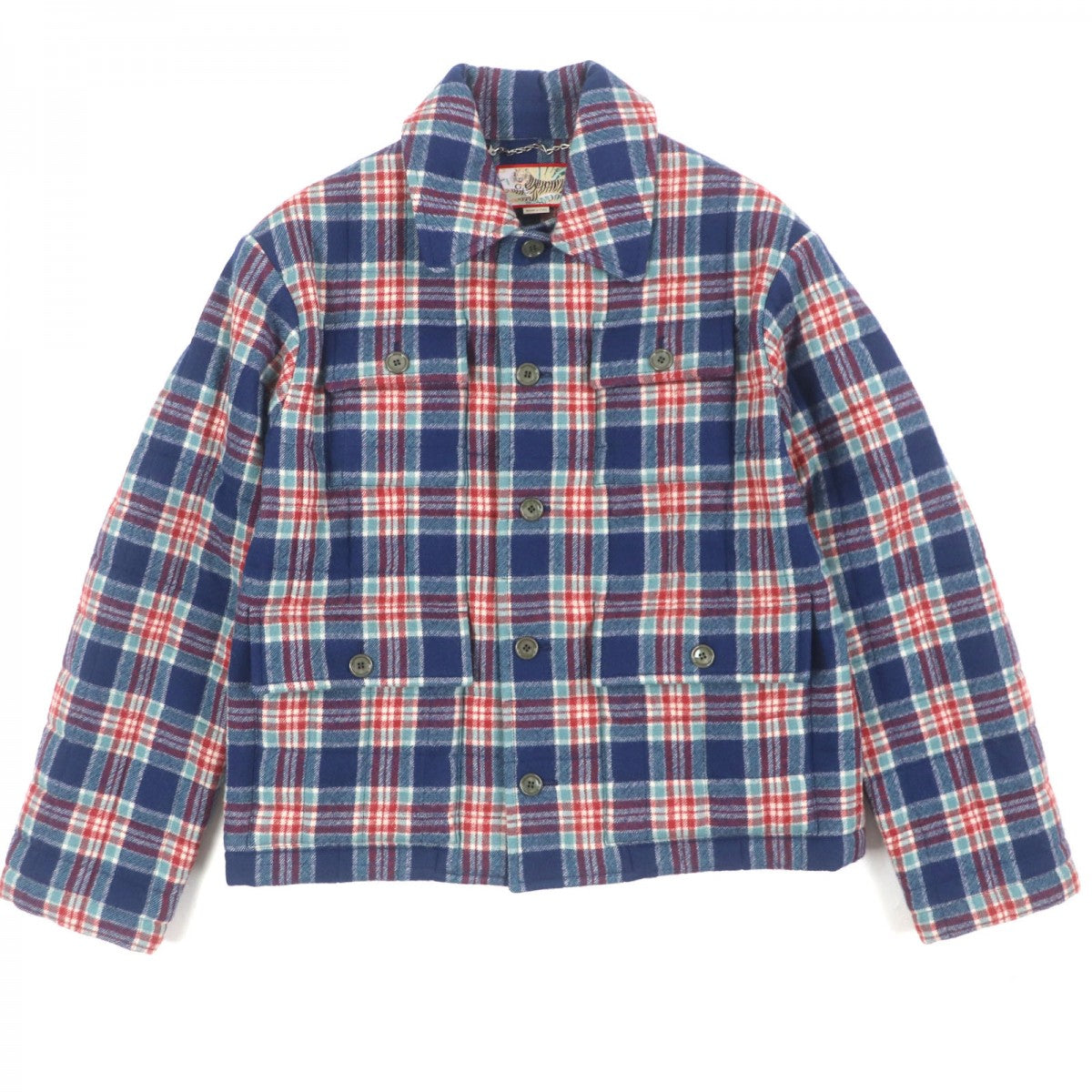 GUCCI Jacket 683264 wool Navy red GUCCI TIGER 46