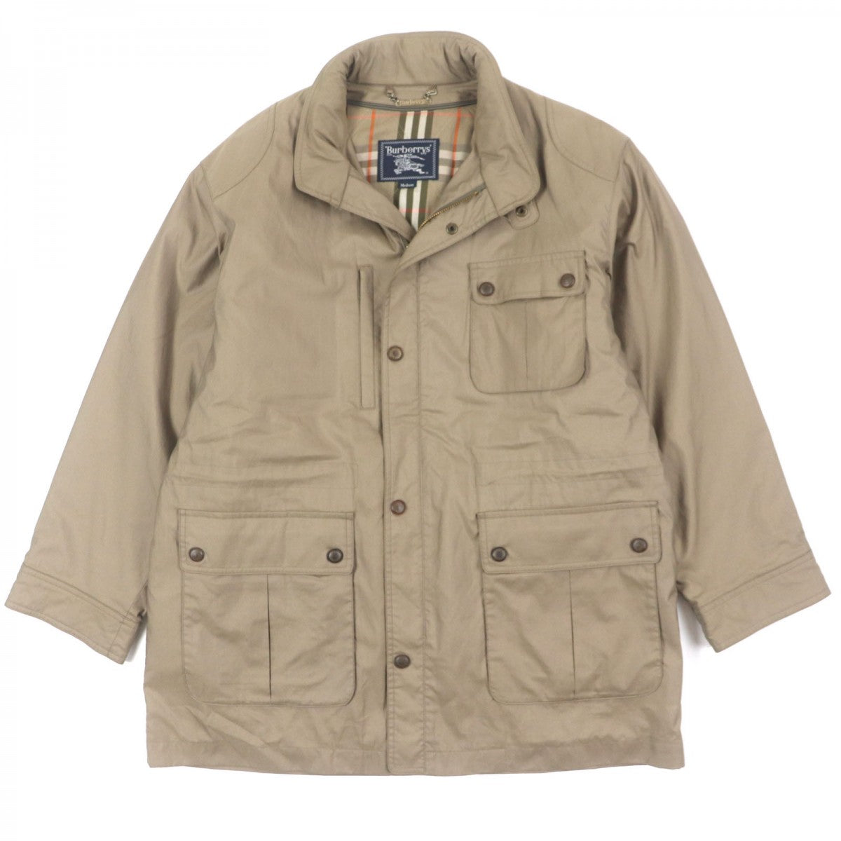 BURBERRY Jacket cotton Brown M