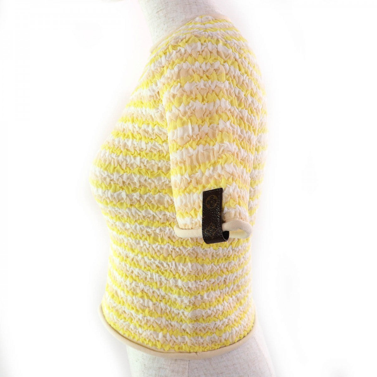 LOUIS VUITTON tops Nylon Yellow type XS