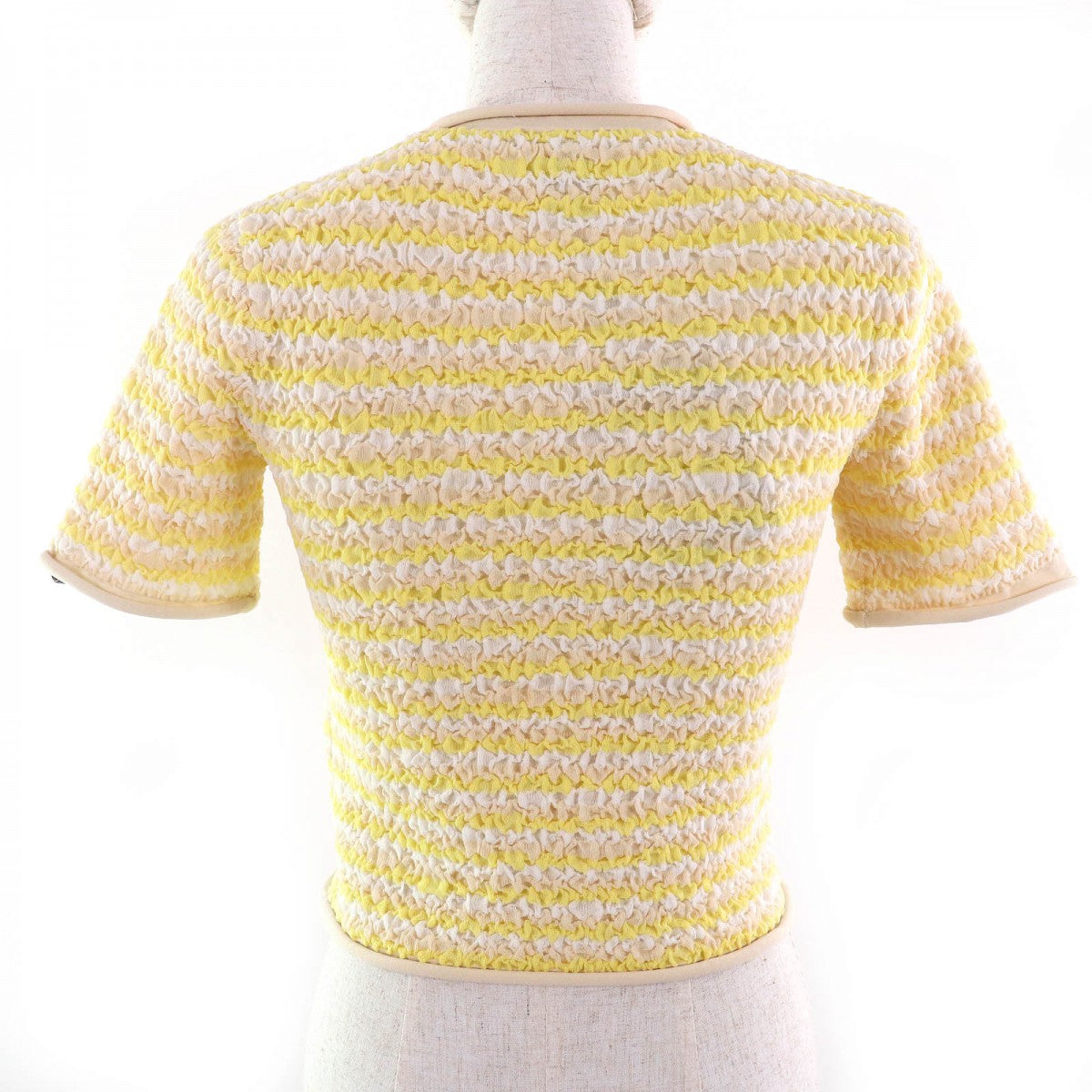 LOUIS VUITTON tops Nylon Yellow type XS