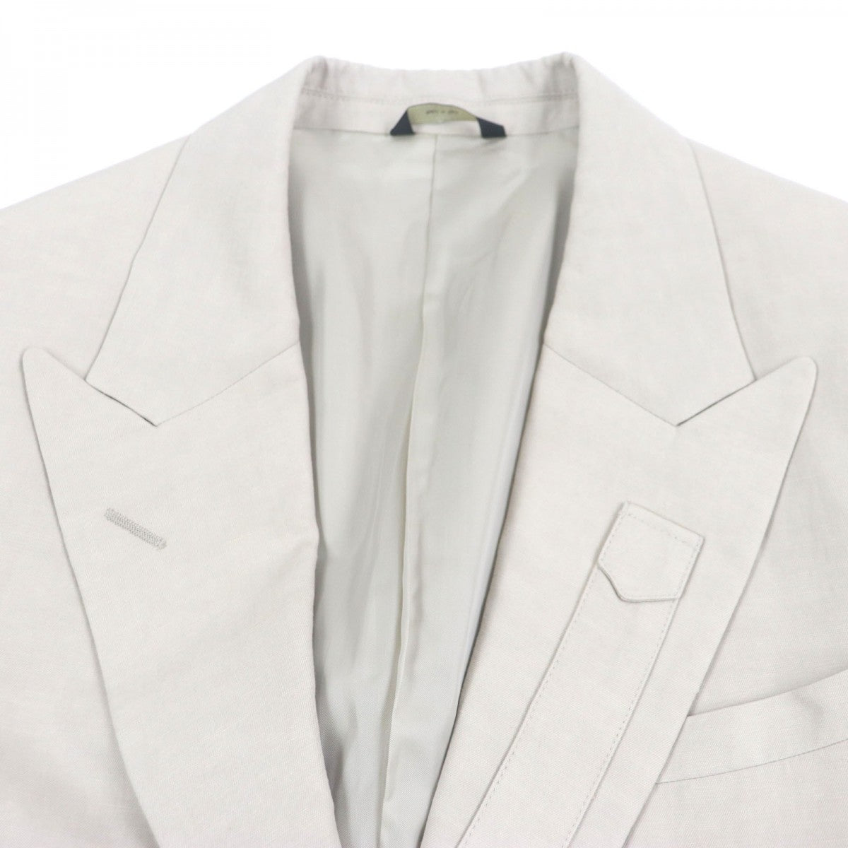 FENDI tailored jacket FJ0657 linen beige 52