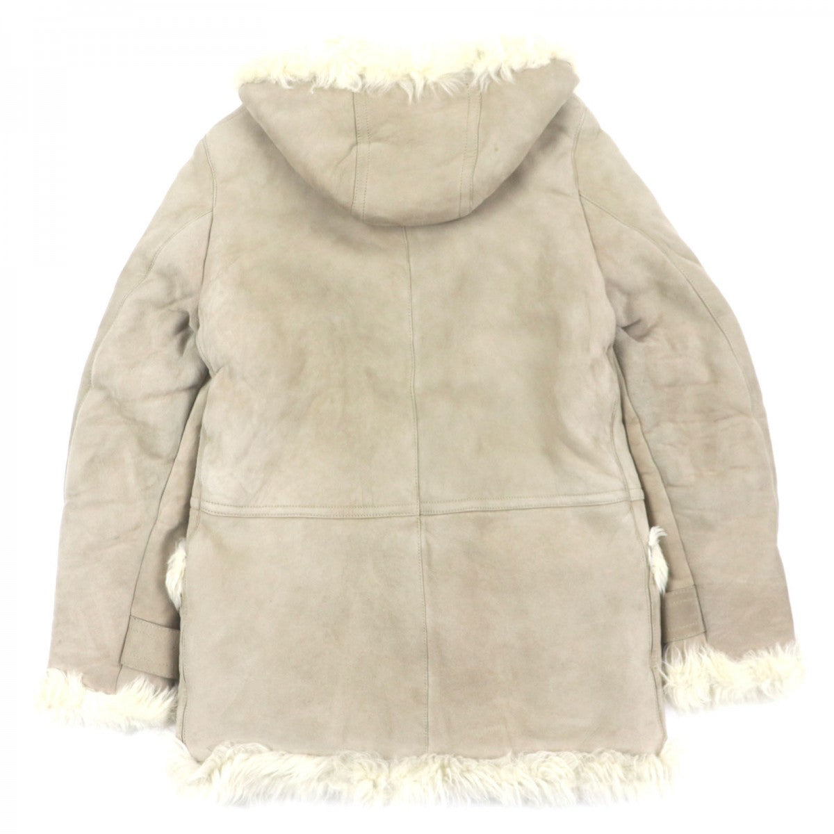 GUCCI Duffel coat Sheep leather beige 46