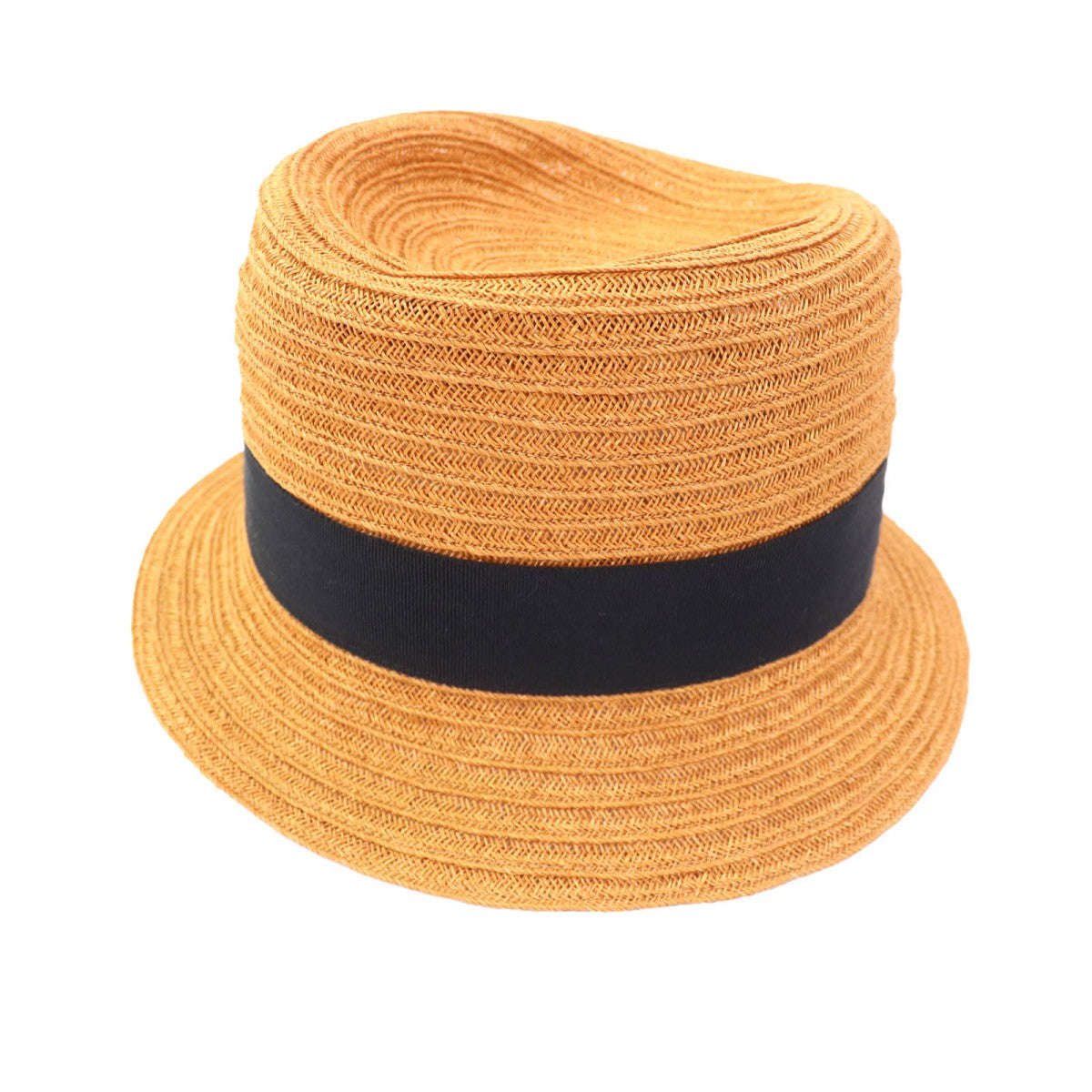 HERMES hat Hemp CARAMEL 58