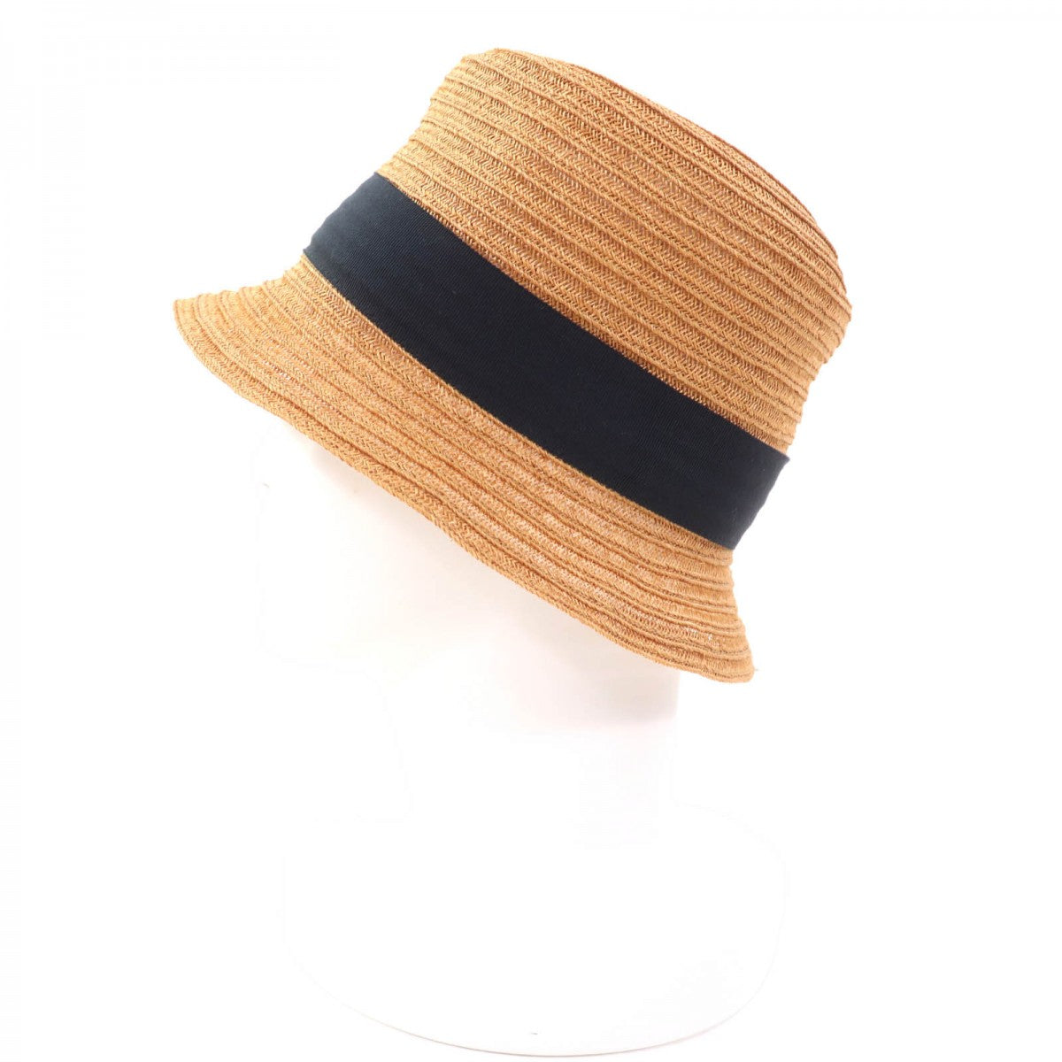 HERMES hat Hemp CARAMEL 58