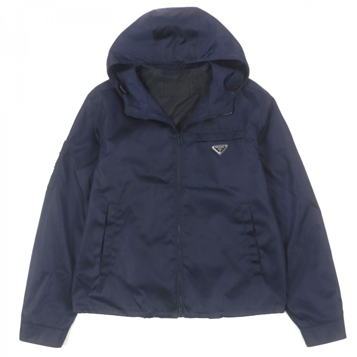 PRADA Nylon jacket SGX685 recycled polyamide Navy 46