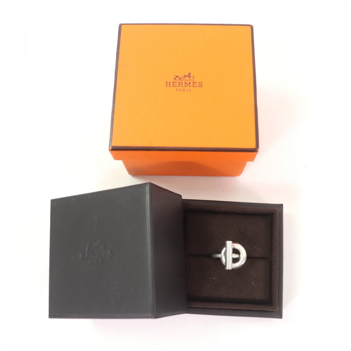 HERMES Ring AG925 Silver Eschapelling 50