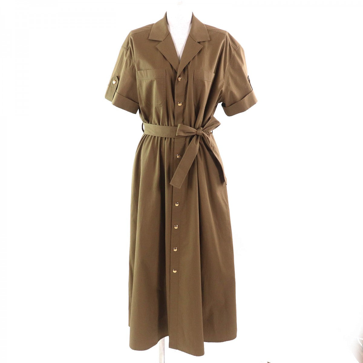 CELINE one piece 2R61C575P cotton olive 36