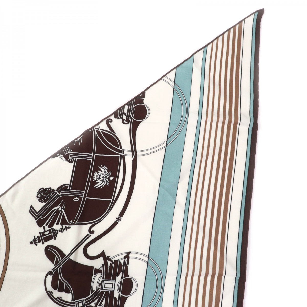HERMES Stall cashmere Multi Triangle Jean Exlibris