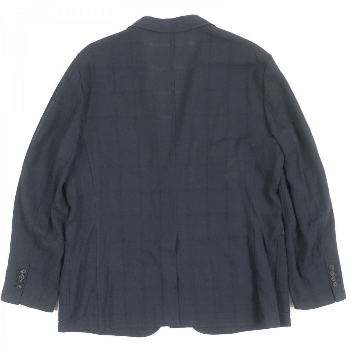 HERMES tailored jacket wool gray 58