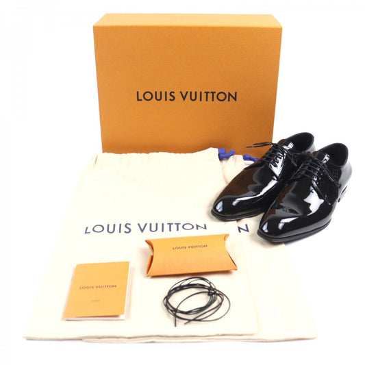 LOUIS VUITTON Leather shoes Patent leather Black type LV Vuitton Line 6