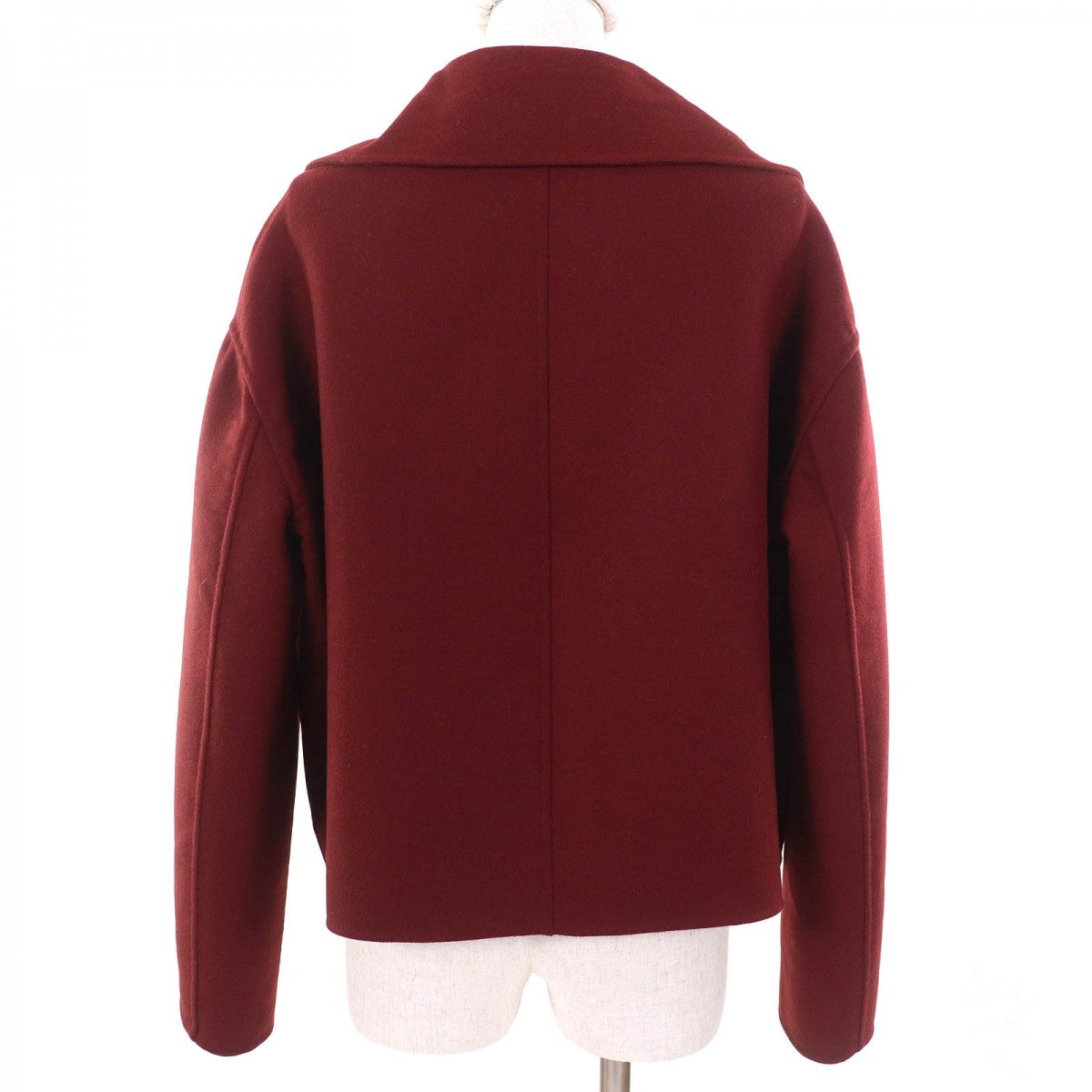 Christian Dior coat 940C08A1116 wool Bordeaux 40