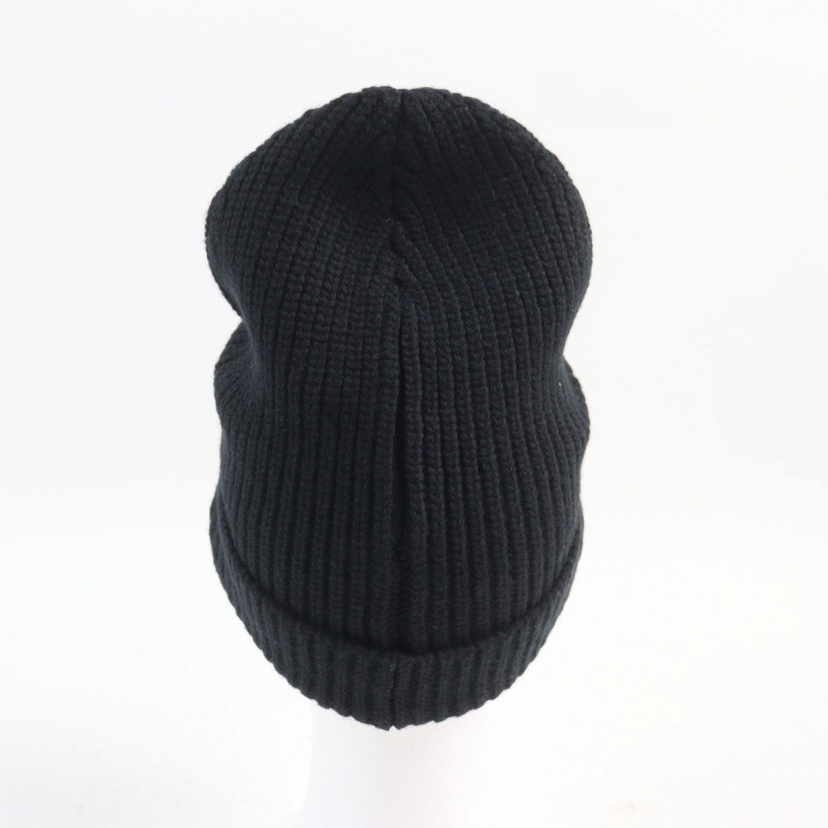 CELINE Knit cap 2A07Z666Q wool Black type Embroidered Beanie