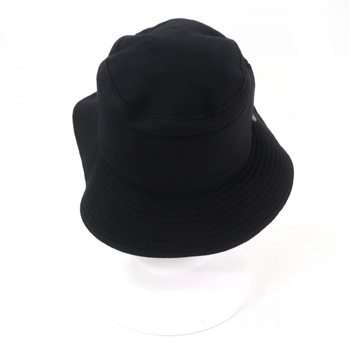 HERMES hat cashmere black 56
