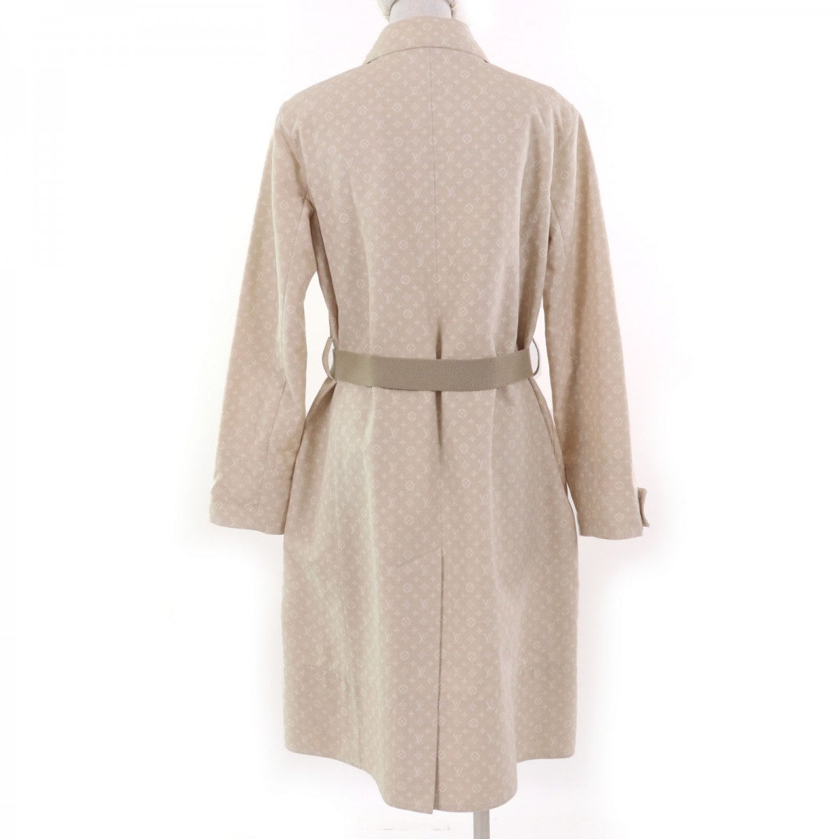 LOUIS VUITTON coat cotton beige 36