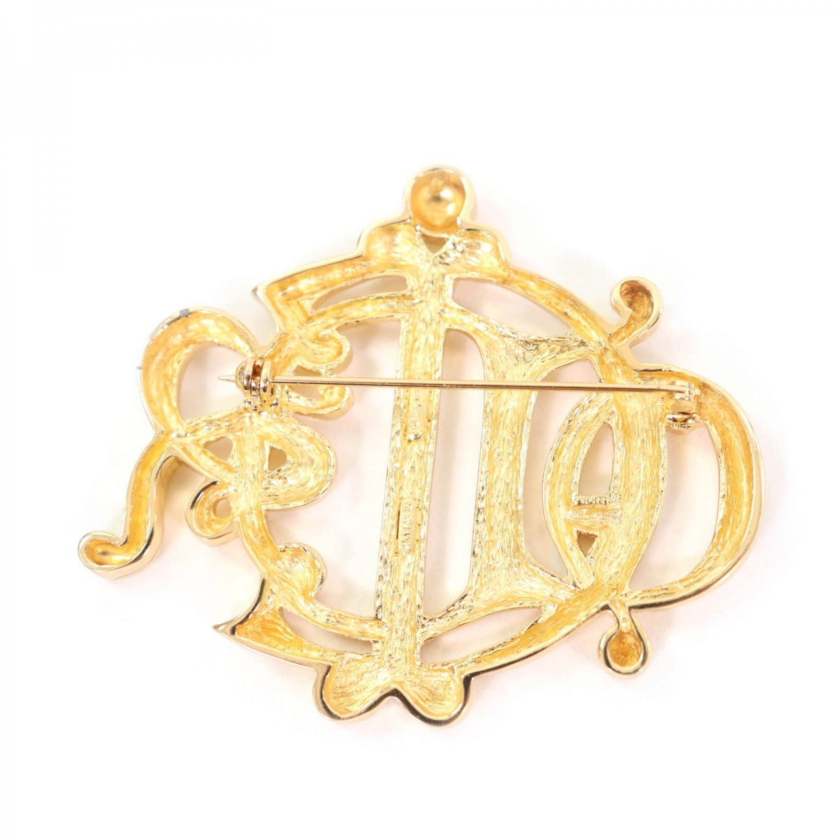 Christian Dior Brooch Gold Plated gold