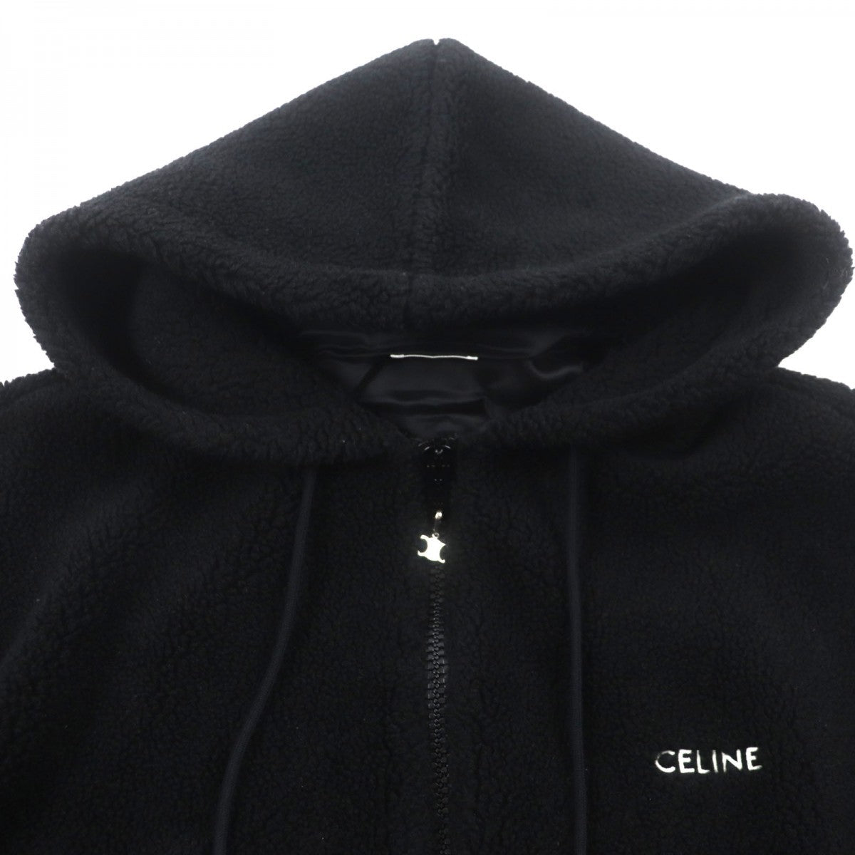CELINE Jacket 2Y905699M acrylic black L