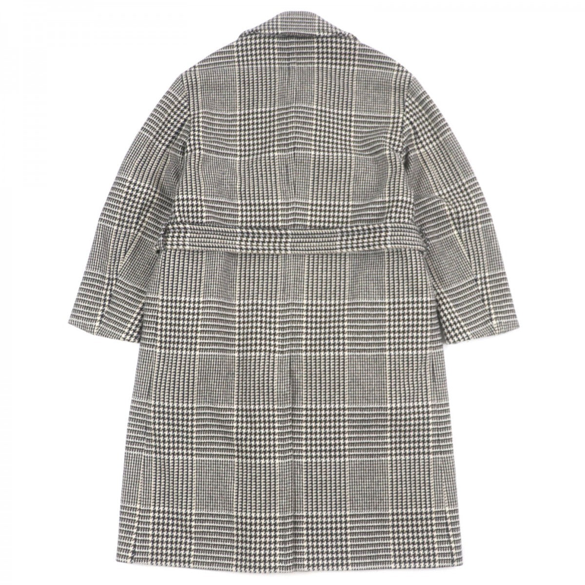 HERMES coat wool Brown type 46
