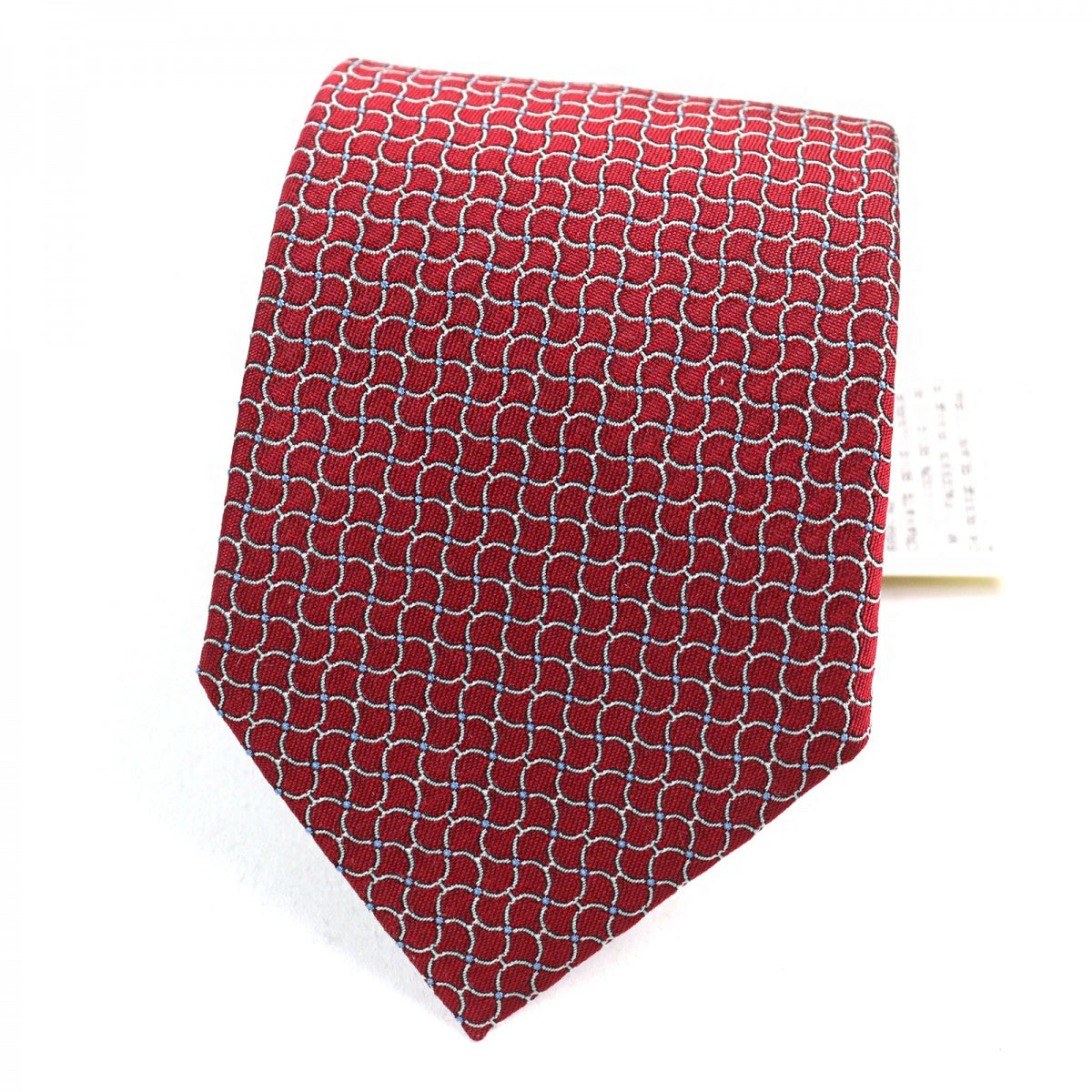 HERMES tie 659142T silk Red type CRAVATE