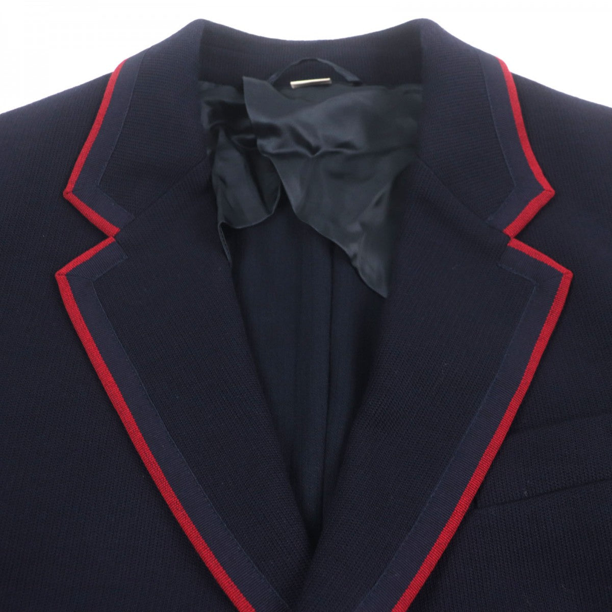 GUCCI tailored jacket 645195 wool Dark navy 52
